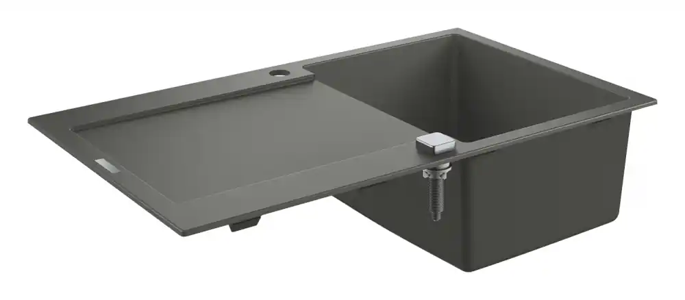 Gyors szállítás Grohe K500 50-C 86/50 1.0 Composite mosogató, gránit szürke 31644AT0Grohe