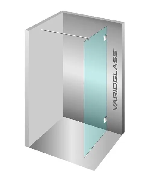 Korlátozott ajánlat Varioglass Globus 400 Zuhanyfal víztiszta üveg, 70x200 cmVarioglass