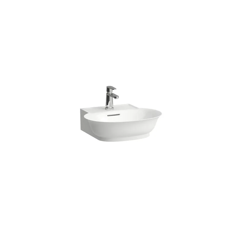 Bestseller Laufen THE NEW CLASSIC 50x45 cm kézmosó csaplyuk nélkül, csiszolt alj, matt fehér H8168527571091Laufen