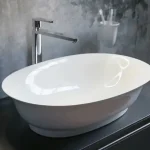 Korlátozott ajánlat Laufen THE NEW CLASSIC 55x38 cm mosdótál túlfolyó nélkül, matt fehér H8128527571121Laufen