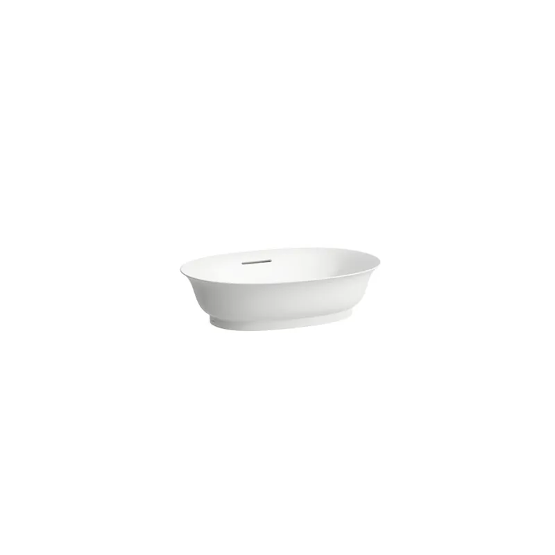 Laufen THE NEW CLASSIC 55x38 cm mosdótál túlfolyóval, matt fehér H8128537571091Laufen Outlet
