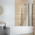 Újdonság Deante Alpinia 140x115 cm kádparaván KGA 073PDeante