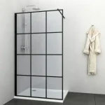 Sanotechnik ELITE BLACK 120 cm-es Zuhanyfal EN1206BSanotechnik Biztonságos vásárlás
