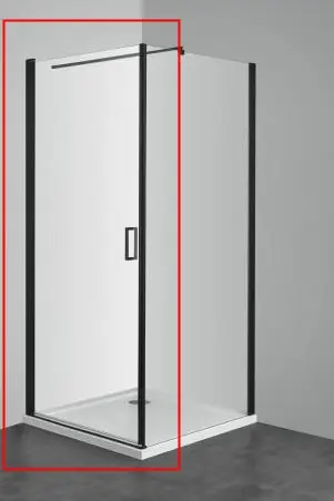 Vedd meg most Sanotechnik ELITE BLACK lengőajtó 90 cm T90BSanotechnik