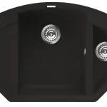 Szuper ajánlat Elleci Easy CORNER sarok gránit mosogató, M70 Ghisa LMYCOR70Elleci