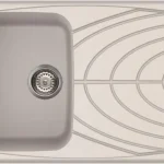 Elleci Master 300 egy medence csepegtetővel gránit mosogató, G68 Bianco LGM30068Elleci Biztonságos vásárlás
