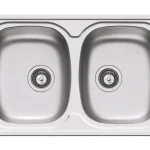 Prémium Elleci Osaka 450 inox két medencés rozsdamentes mosogató LIO450SACElleci
