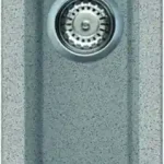 Vedd meg most Elleci Quadra 50 egy medencés gránit mosogató G55 Grigio Pietra LGQ05055Elleci