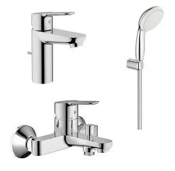 Legjobb ár Grohe Bauedge csaptelep szett SZP-GR1 (23356000, 23334000, 27799001)Grohe