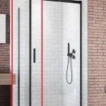 Radaway Idea Black S1 110 B fekete zuhanykabin oldalfal 387053-54-01LRadaway Korlátozott ajánlat