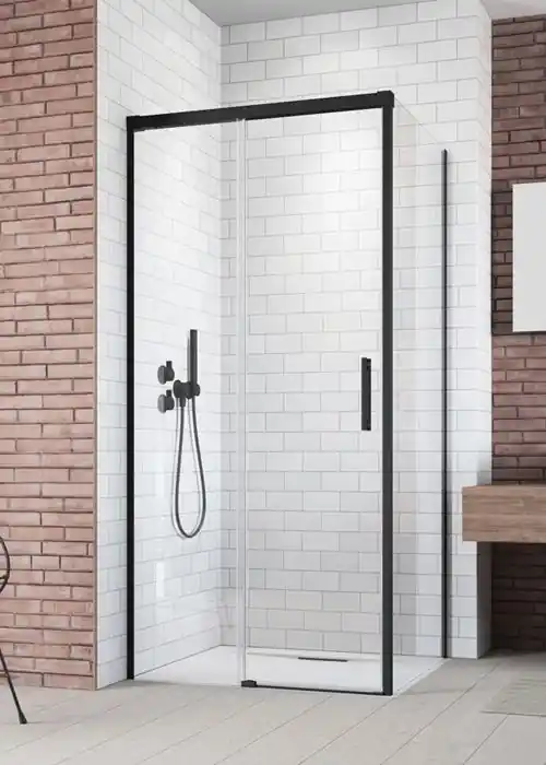 Radaway Idea Black KDJ 150 B szögletes fekete zuhanykabin ajtó 387045-54-01LRadaway Akció