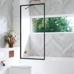 Biztonságos fizetés Radaway Modo New Black PNJ 50 Frame fekete kádparaván 10006050-54-56Radaway