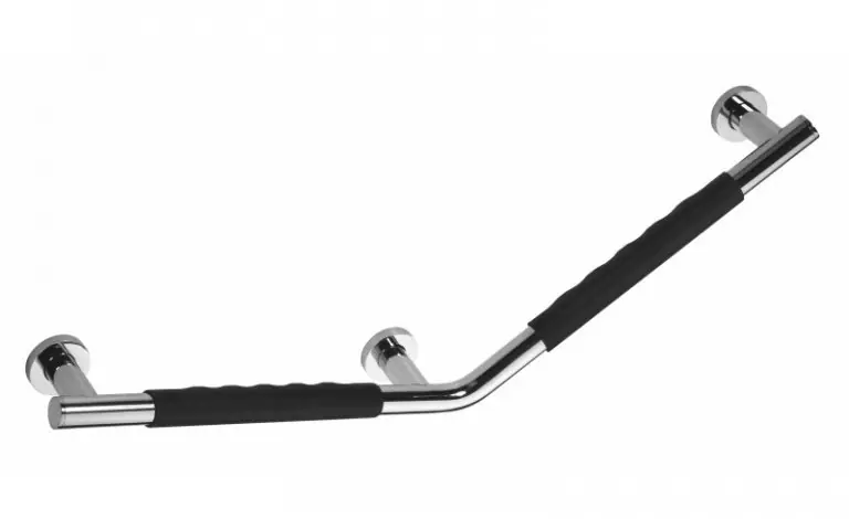 BEMETA OMEGA Kapaszkodó 135°, gumival, balos, 717x325x80mm, króm (104507701) XR508Bemeta Szuper ajánlat