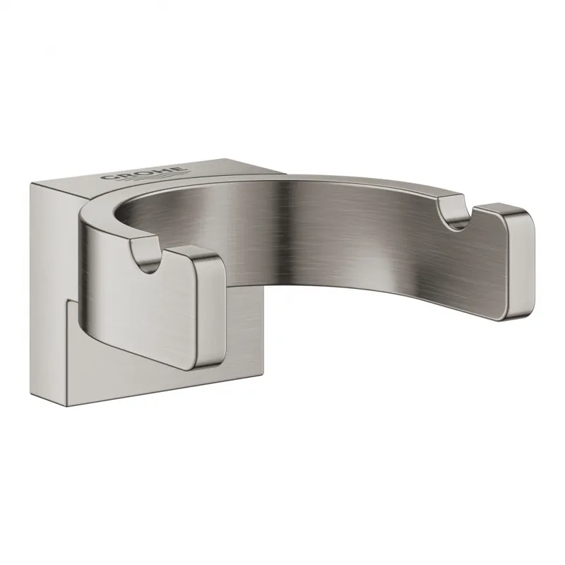 Prémium Grohe Selection dupla fürdőköntös akasztó, matt supersteel 41049DC0Grohe