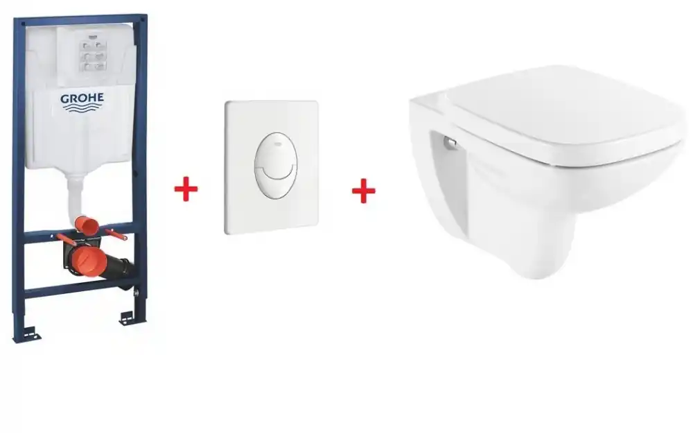 Grohe Rapid SL falsík alatti wc tartály komplett szett SZP-GR37 (38528001, 38505SH0, Roca-A346997000, Roca-A8019D0004)Grohe Expressz szállítás