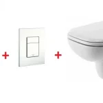 Grohe Rapid SL falsík alatti wc tartály komplett szett SZP-GR58 (38528001, 38732SH0, Duravit-22110900002, Duravit-0067390000)Duravit Legkelendőbb