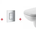 Grohe Rapid SL falsík alatti wc tartály komplett szett SZP-GR83 (38528001, 38732000, Duravit-22110900002, Duravit-0067390000)Duravit Biztonságos vásárlás