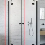 Radaway Essenza New Black KDD 90 Bal szögletes fekete zuhanykabin (egyik fele) 385060-54-01LRadaway Azonnal elérhető