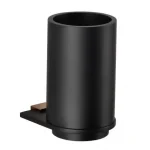 Sapho BEMETA GALLA fali fogkefetartó, 75x123x99mm, matt fekete 108110010Bemeta Expressz szállítás