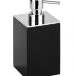 Biztonságos fizetés Sapho BEMETA GAMMA szappanadagoló, 75x160x86mm, 200ml, fekete 145609310Bemeta
