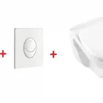Grohe Rapid SL falsík alatti wc tartály komplett szett SZP-GR34 (38528001, 38505SH0, 7047R001, Alföldi-7047R001, Alföldi-8780S501)Grohe Olcsóbb