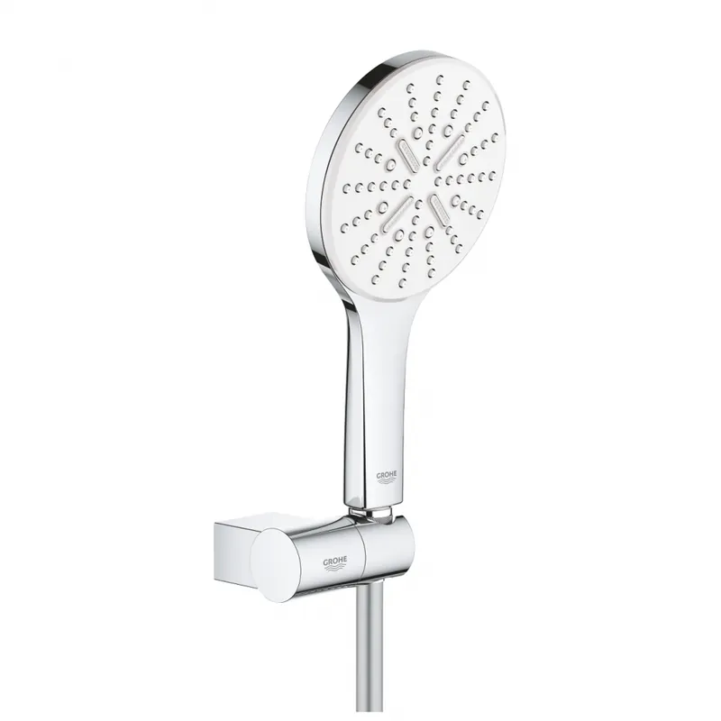 Árengedmény Grohe Rainshower SmartActive 130 Falitartós zuhanygarnitúra, 3 féle vízsugaras kézizuhannyal 26580LS0Grohe