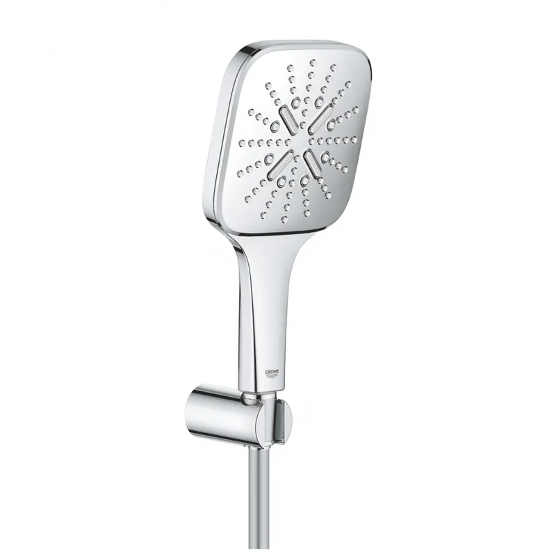 Akció GROHE Rainshower SmartActive 130 Cube Falitartós zuhanygarnitúra, 3 féle vízsugaras kézizuhannyal, króm 26589000Grohe