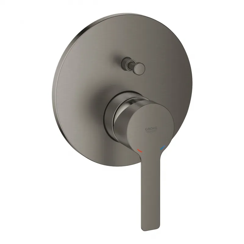 Vedd meg online Grohe Lineare egykaros falsík alatti kád csaptelep, matt hard grafit 24064AL1Grohe