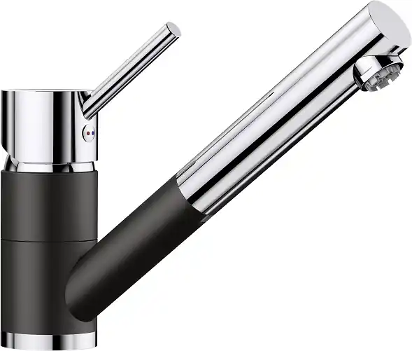 BLANCO ANTAS-S Silgranit/króm kihúzhatófejes csaptelep fekete 526167Blanco Outlet
