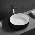 Niwell ANA B&W 36 cm pultra építhető mosdó NWSZ-ANA3636BWNIWELL Exkluzív ajánlat