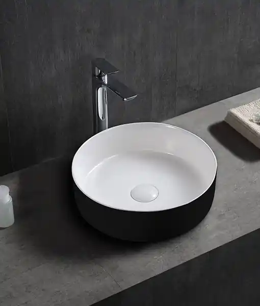 Niwell ANA B&W 36 cm pultra építhető mosdó NWSZ-ANA3636BWNIWELL Exkluzív ajánlat