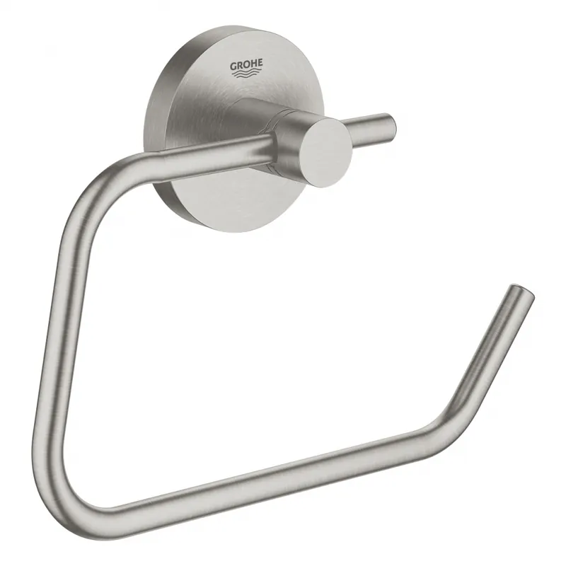 Akciós ár Grohe Essentials toalettpapír-tartó, matt szuperacél 40689DC1Grohe