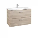 Roca Victoria Basic 80 cm fürdőszoba bútor mosdóval, nyír A855852422Roca Outlet