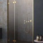 Kedvezményes ár Radaway Essenza Pro Gold DWJ 80 B zuhanyajtó, arany színű zsanér 10099080-09-01LRadaway