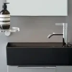 Laufen KARTELL BY LAUFEN 46x28 cm kézmosó, matt fekete H8153347161111Laufen Árcsökkenés