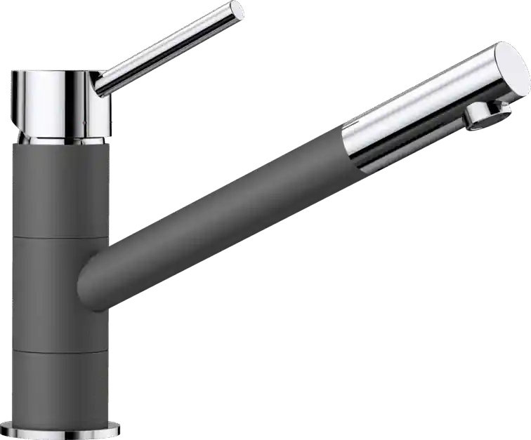 Árcsökkenés BLANCO KANO SILGRANIT mosogató csaptelep, palaszürke/króm 525034Blanco