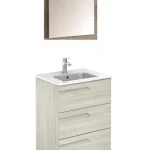 Royo Bannio Vitale 60 fürdőszobabútor szett, Kyra mosdóval, nature white 72989-KRoyo Bannio Csak ma