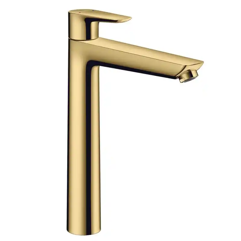 Hansgrohe Talis E Egykaros mosdócsaptelep 240 lefolyógarnitúra nélkül, polírozott arany hatású 71717990Hansgrohe Prémium