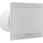 Bestseller Sapho GLASS ventilátor időzítővel, 8W, 100mm, fehér GS102 (K)Sapho