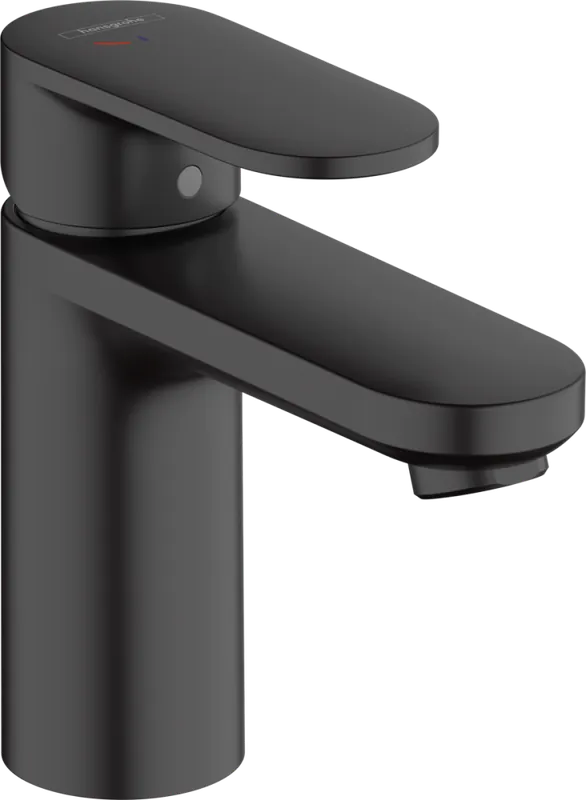 Hansgrohe Vernis Blend egykaros mosdócsaptelep 100, CoolStart, automata lefolyógarnitúrával matt fekete 71585670Hansgrohe Legnépszerűbb