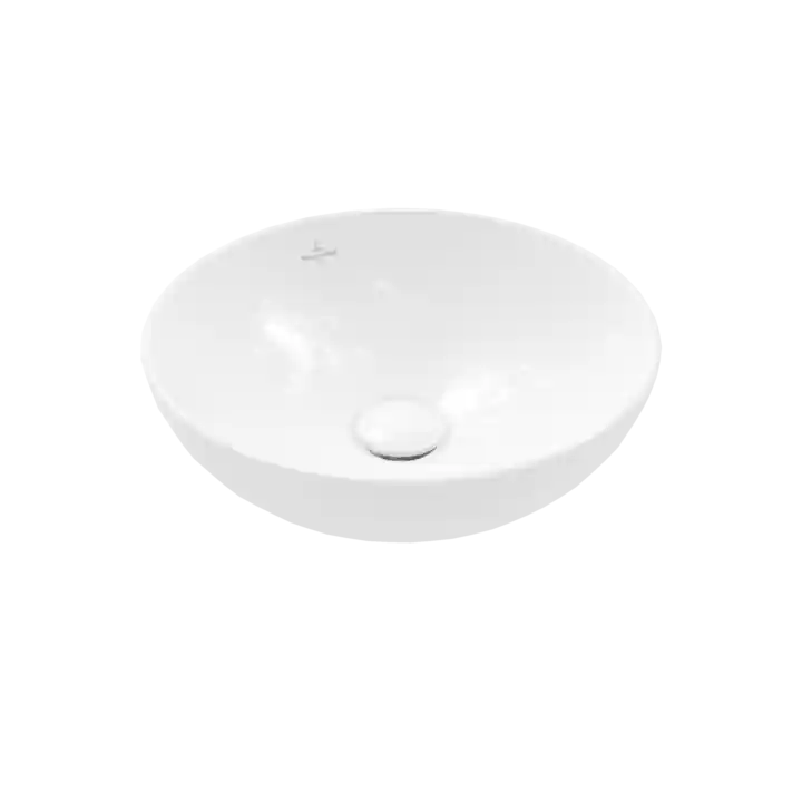 Villeroy and Boch Loop & Friends Surface 42 cm ráültethető mosdó Stone White CeramicPlus felülettel 4A4601RWVilleroy & Boch Azonnal elérhető