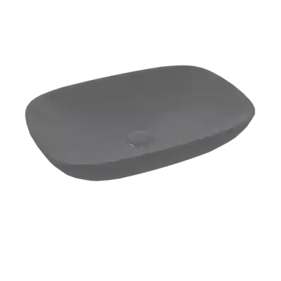 Árengedmény Villeroy and Boch Loop & Friends Surface 62x42 cm ráültethető mosdó Grafit CeramicPlus felülettel 4A5000i4Villeroy & Boch