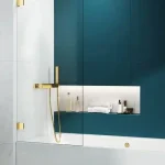 Utolsó esély Radaway Essenza Pro Gold PNJ II 80 arany kádparaván 10101080-09-01Radaway