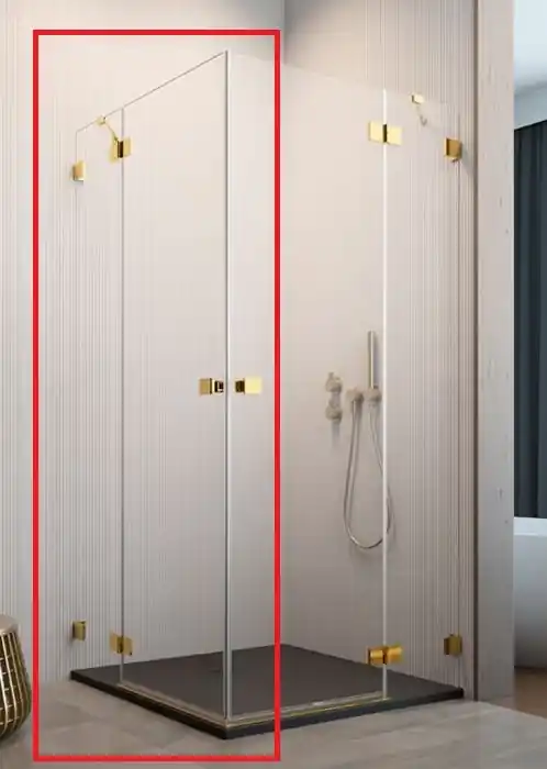 Radaway Essenza Pro Gold KDD 100 B zuhanykabin (egy ajtó), balos 10096100-09-01LRadaway Legkelendőbb