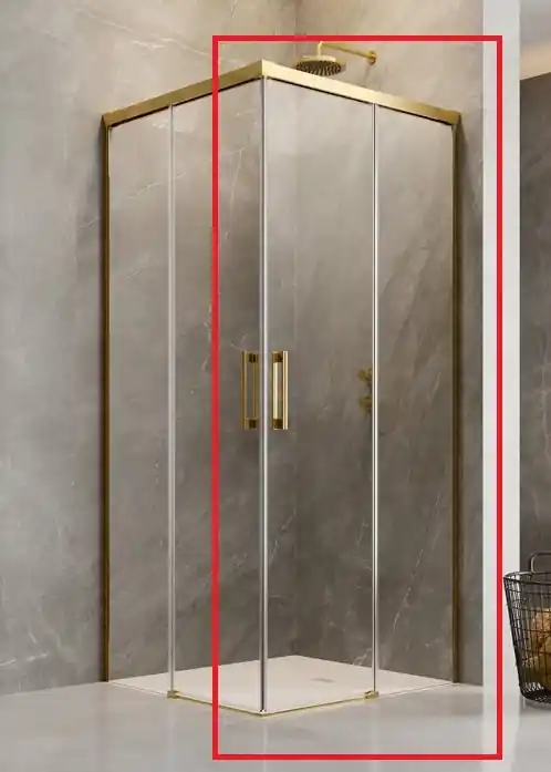 Radaway Idea Gold KDD 100 J zuhanykabin (egy ajtó), jobbos 387062-09-01RRadaway Vedd meg most