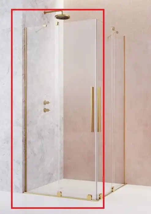 Radaway Furo Gold KDD 90 B zuhanykabin (egy ajtó), balos 10105090-09-01LRadaway Kihagyhatatlan ajánlat