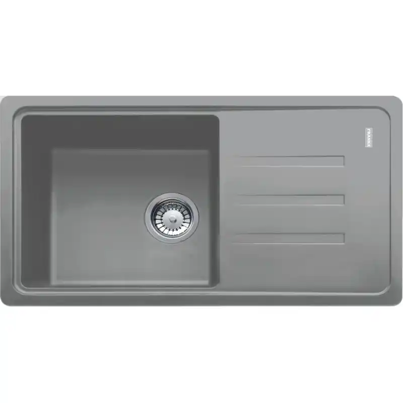 Alacsony ár Franke Malta gránit mosogató 780x435 mm, szürke 114.0395.154Franke