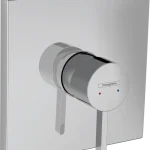 Biztonságos fizetés Hansgrohe Finoris egykaros zuhanycsaptelep falsík alatti szereléshez, króm 76615000Hansgrohe