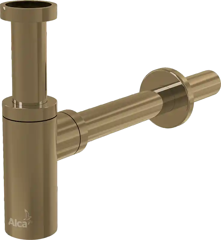 Vedd meg most ALCA (Alcaplast) A400-G-B DESIGN mosdószifon DN32, GOLD-szálcsiszolt mattAlcaplast