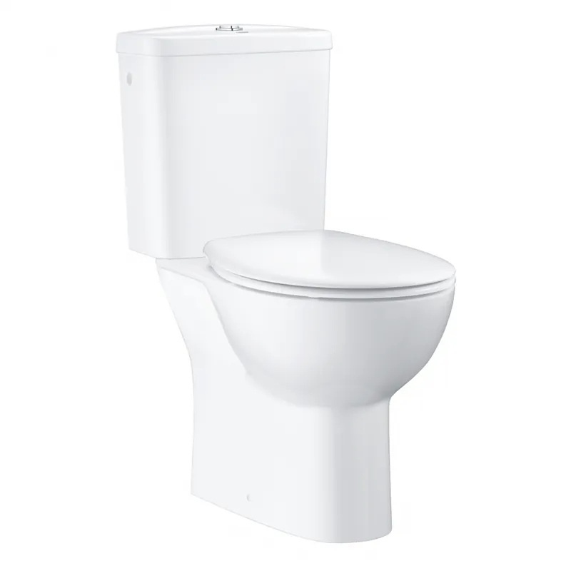 Vásárlói kedvenc Grohe Bau Ceramic perem nélküli, hátsó kifolyású monoblokkos wc szett 39496000Grohe
